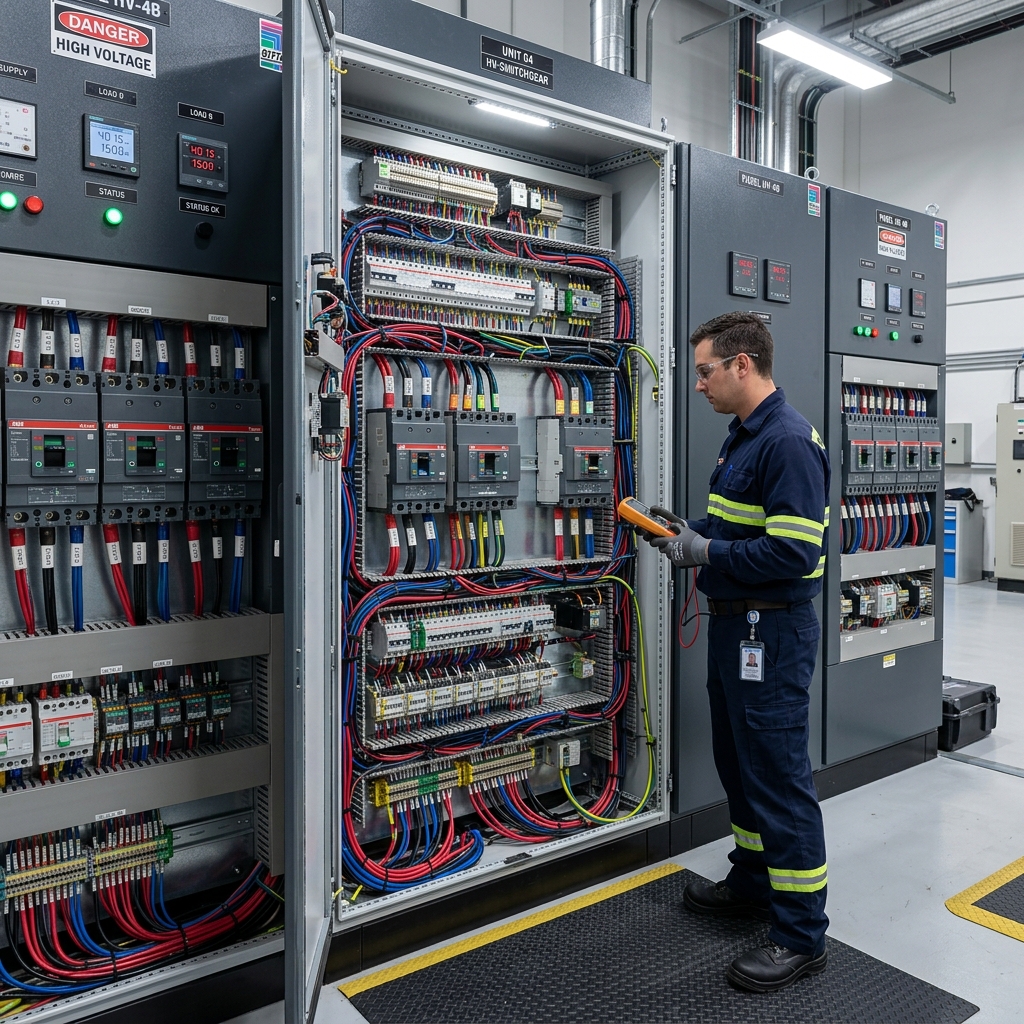 Tripoli Commercial District Substation Installation